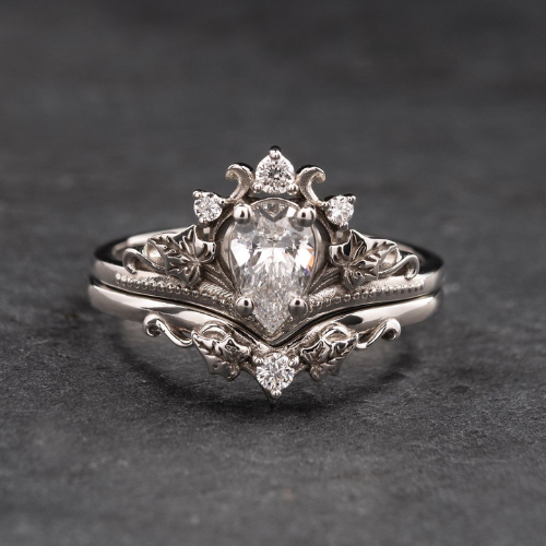 Blush Crown Ring