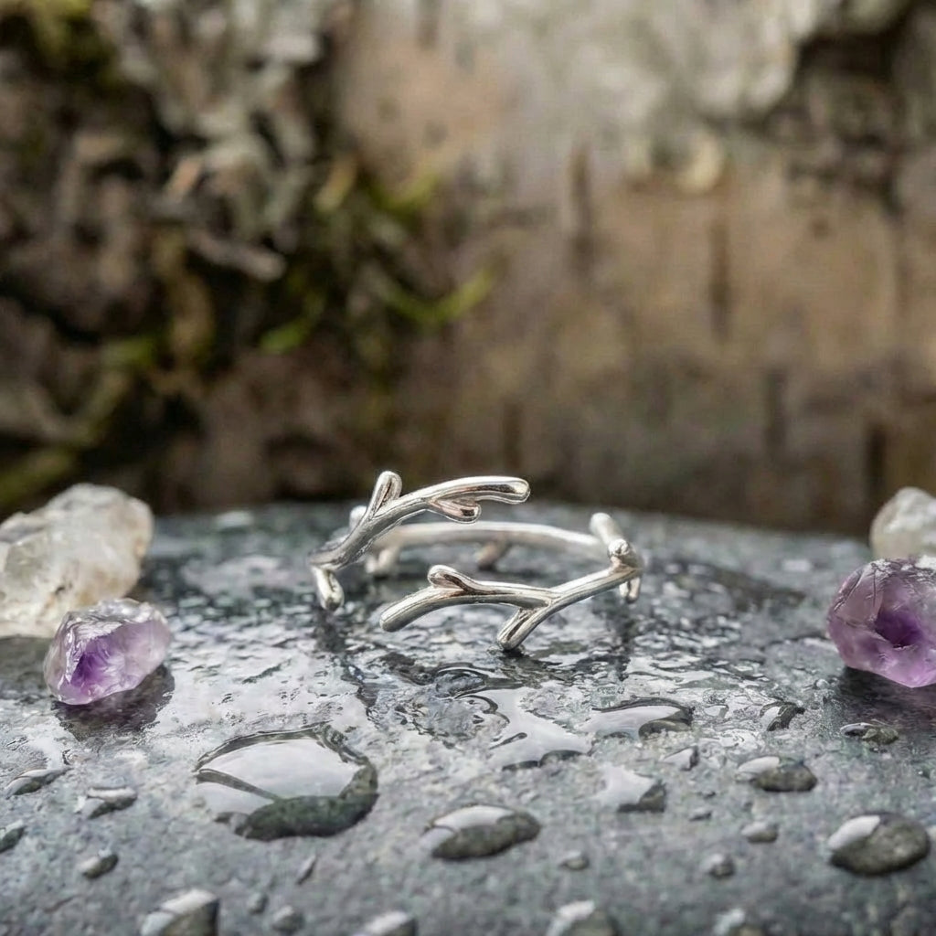 Antler Branch Ring