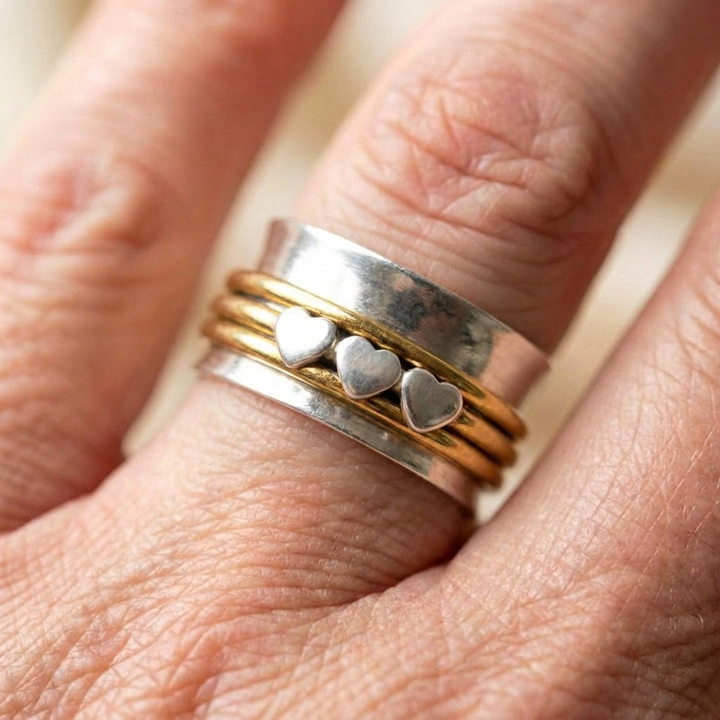 Heart Band Ring