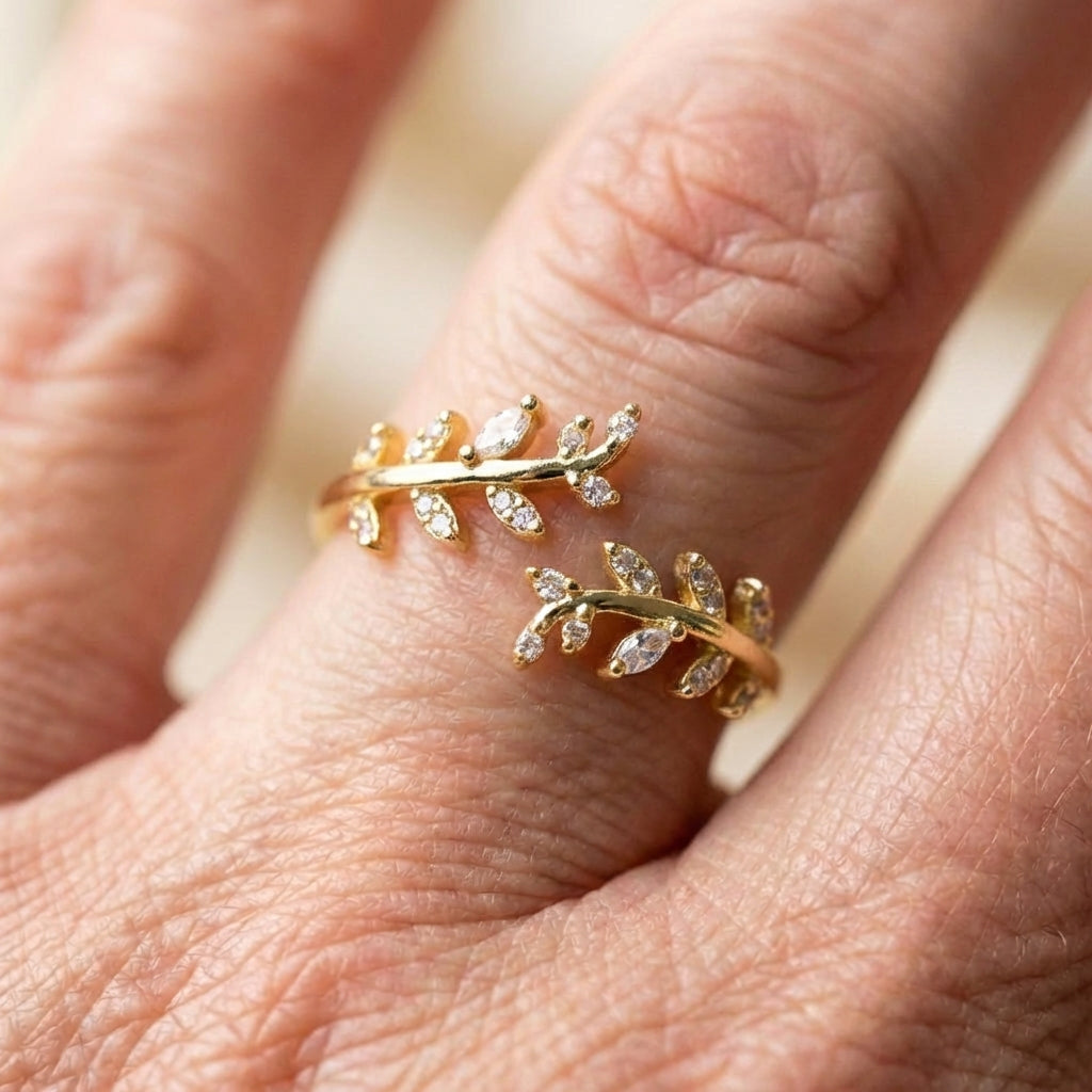 Branch Zircon Ring