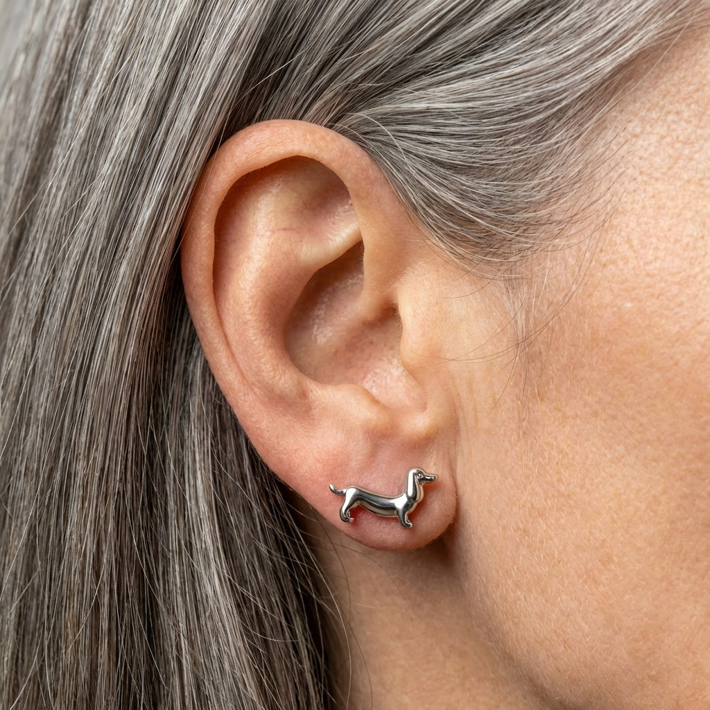 Dachshund Dog Earrings