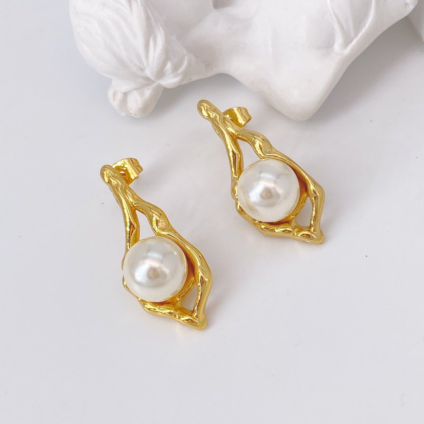 Elegant Pearl Earrings