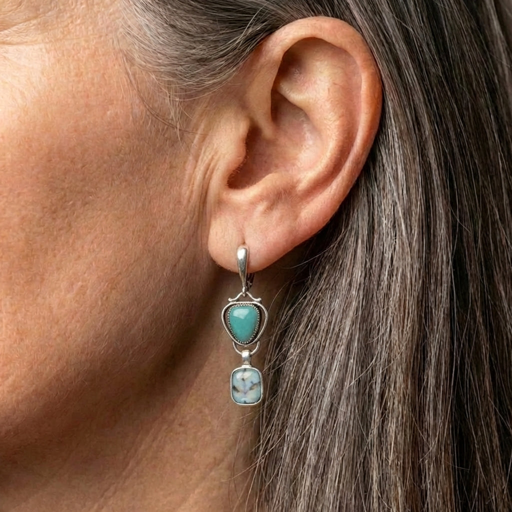 Turquoise Dangle Earrings