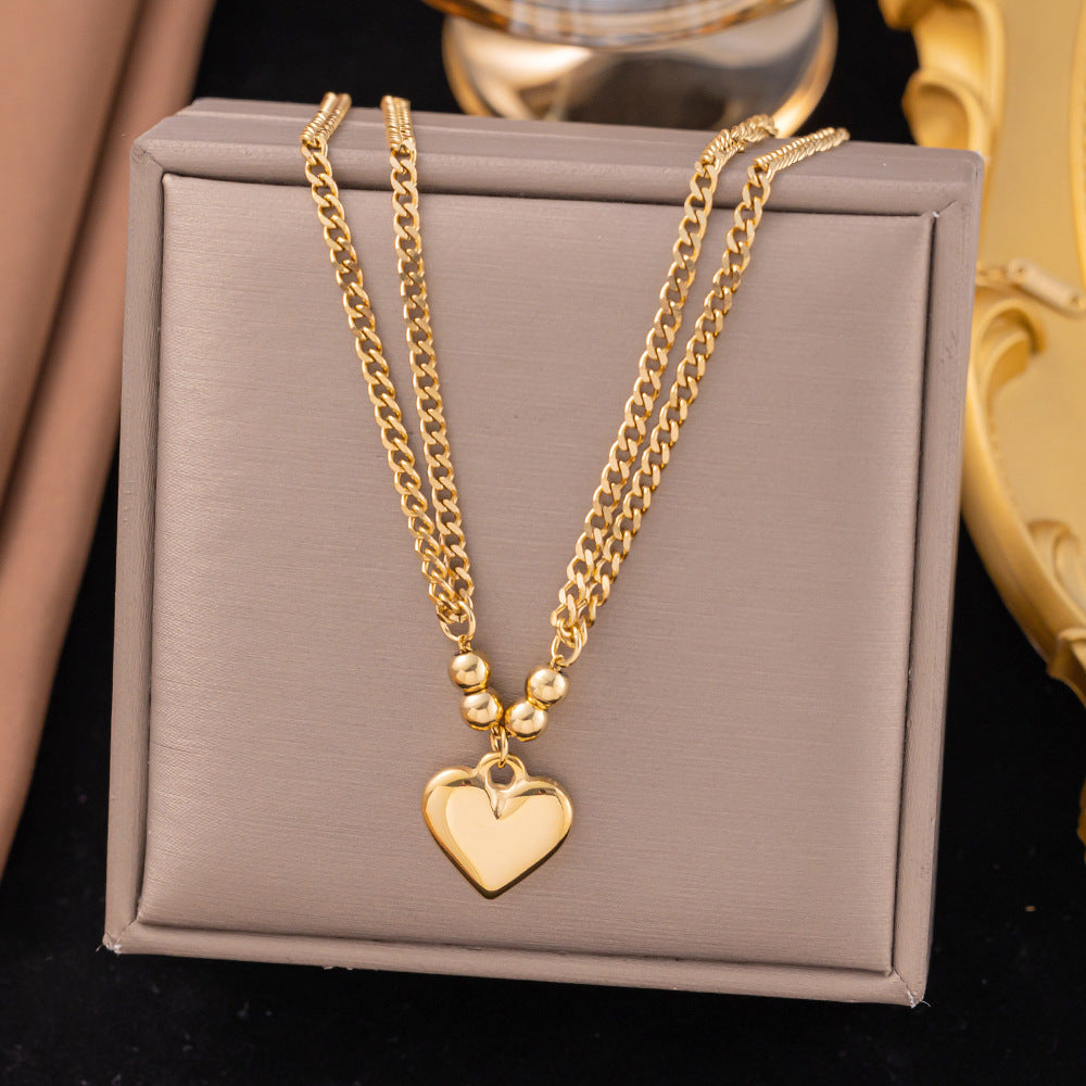 Gold Heart Necklace