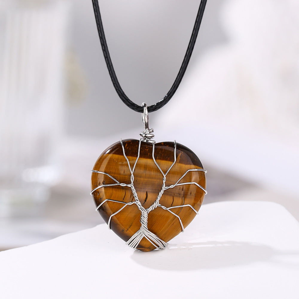 Handmade Tiger Eye Necklace