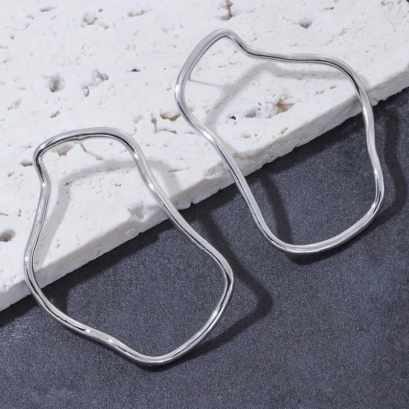 Minimalist Square Earrings