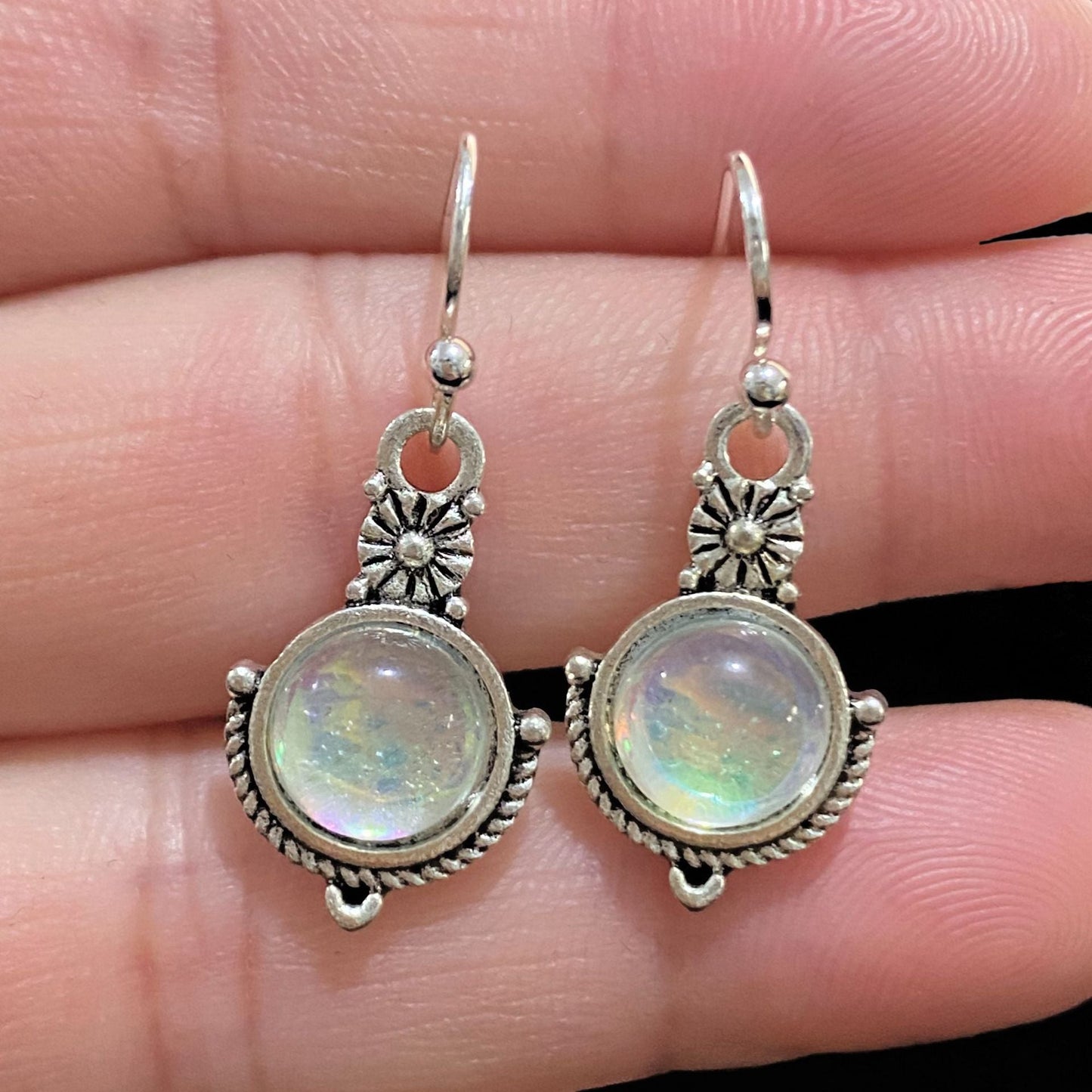 Vintage Moonstone Earrings