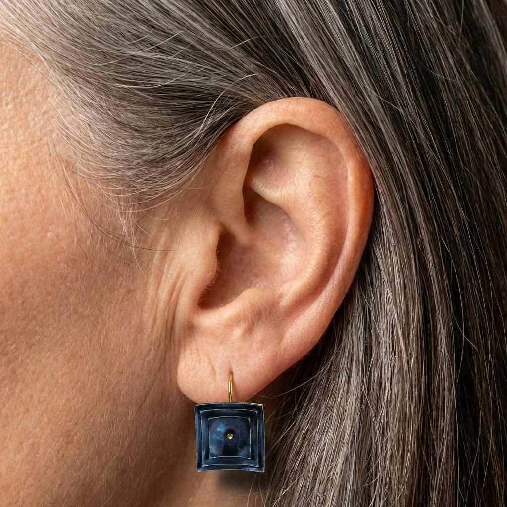 Square Dangle Earrings