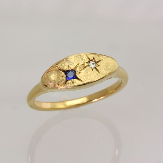 Golden Starlight Ring
