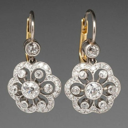 Crystal Mandala Earrings