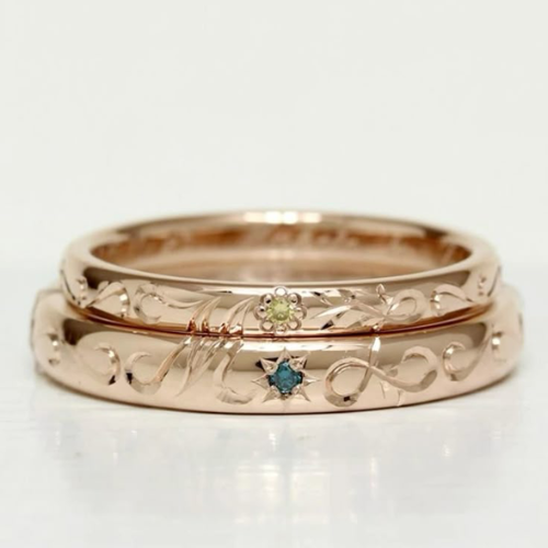 Eternal Script Birthstone Ring