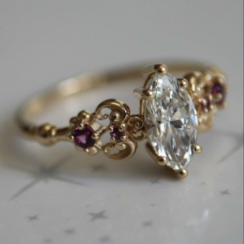 Ethereal Marquis Ring