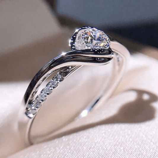 Zirconia Crystal Ring