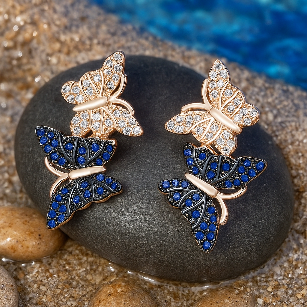 Cordelia | Butterfly Earrings