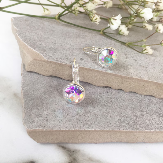 Colorful Zirconia Earrings