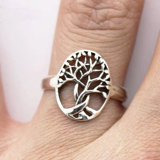 Silver Tree Ring