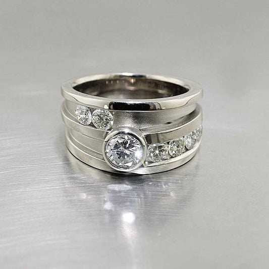 Glass Layered Ring
