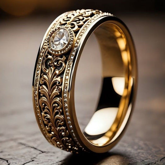 Vintage Filigree Band Ring