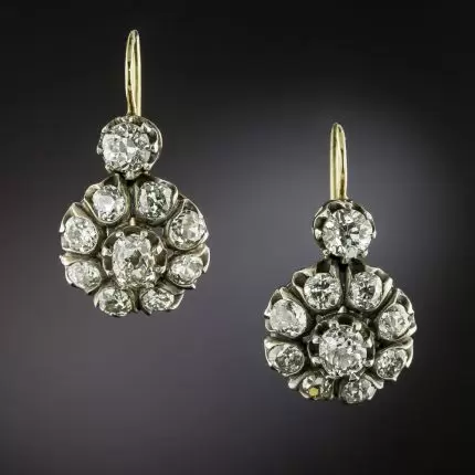 Zirconia Mandala Earrings