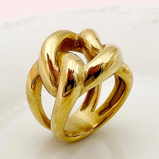 Golden Thick Ring