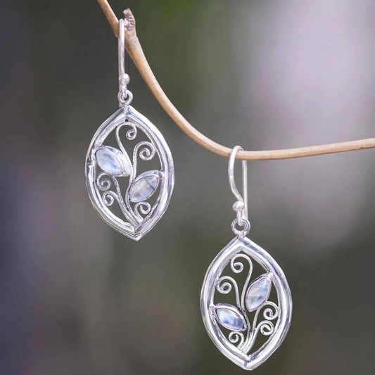 Zirconia Ivy Earrings