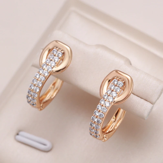 Shiny Gold Earrings