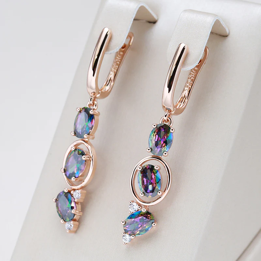 Colorful Crystal Earrings