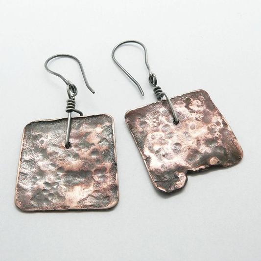 Square Faded Earrings