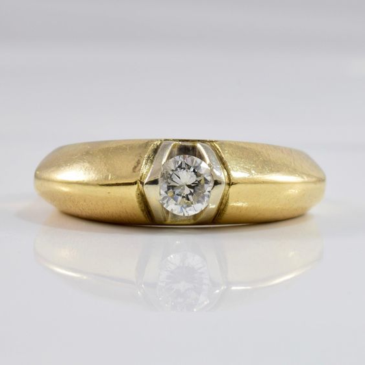 Zirconia Gold Ring