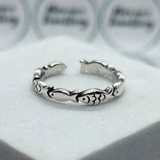 Silver Fish Ring