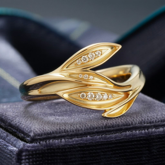 Royal Rose Crown Ring