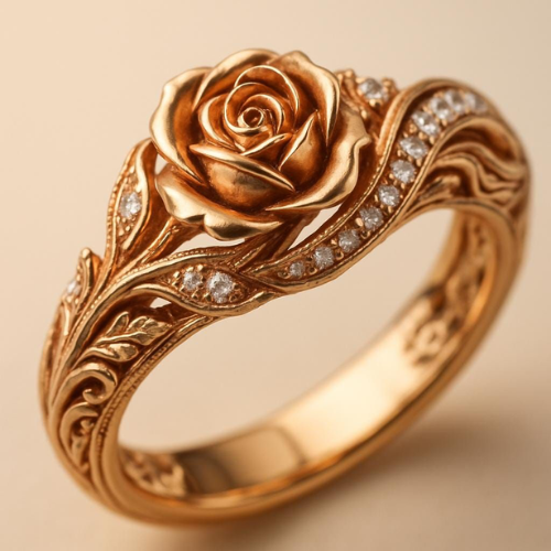 Royal Rose Promise Ring