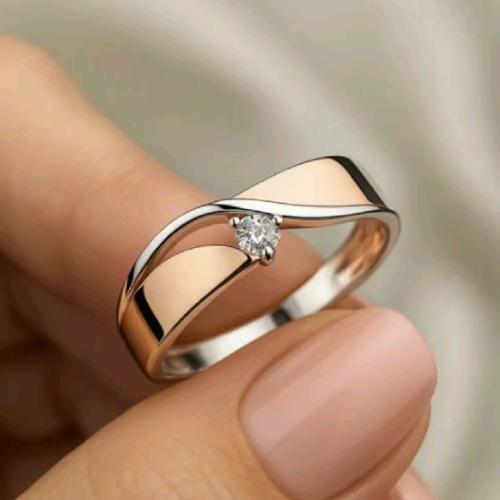 Golden Pavé Eternity Ring