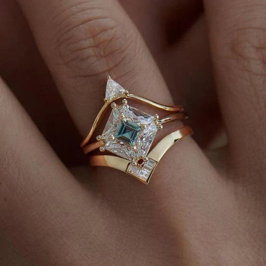 Green Bright Star Ring