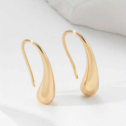 Golden Drop Earrings