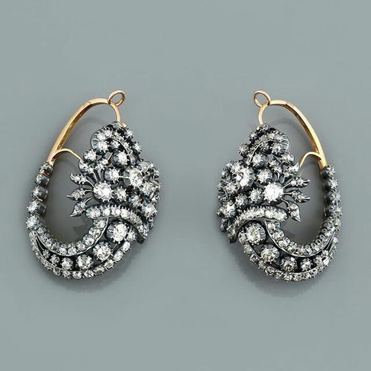 Bright Zirconia Earrings