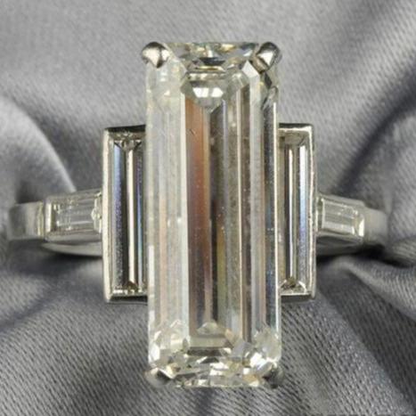 Grey Glass Ring