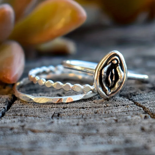 Silver Ring Set