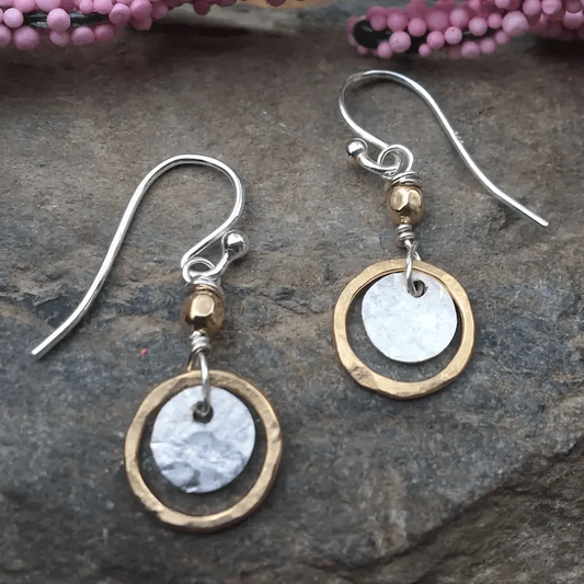 Gold & Silver Plate Earrings