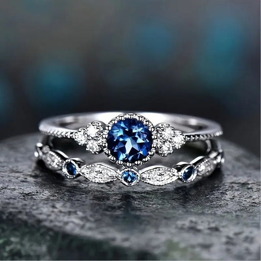 Avelisse Moraziel Elegant Gold Ring Set