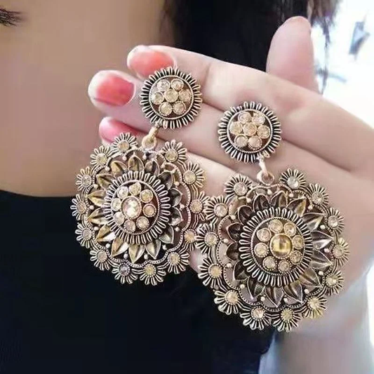 Bright Mandala Earrings