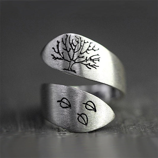 Tree Leaf Rings