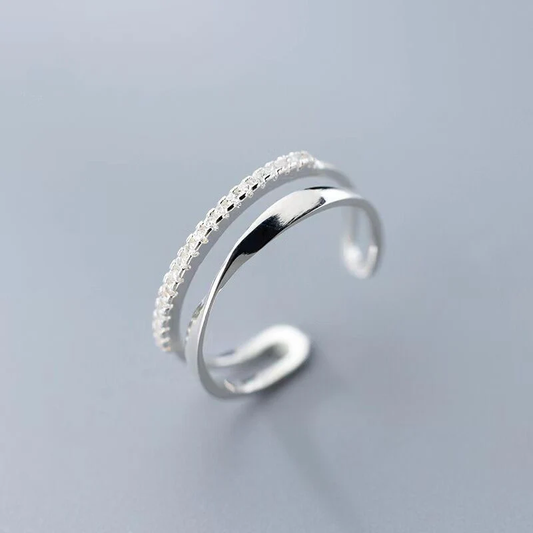 Silver Zirconia Ring