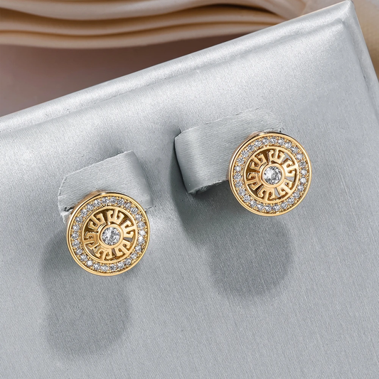 Bright Golden Earrings