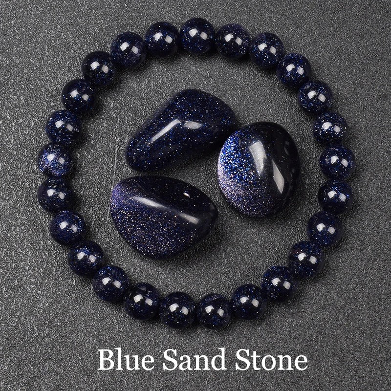 Blue Sand Stone Bracelet