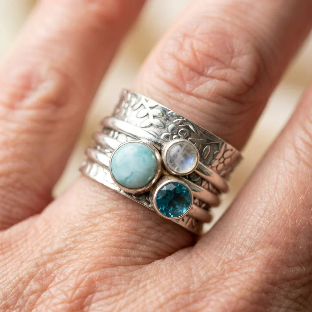 Bohemian Gemstone Ring