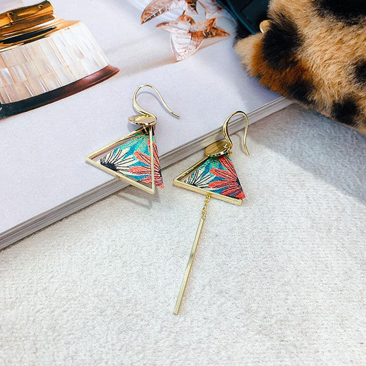 Bohemian Triangle Earrings