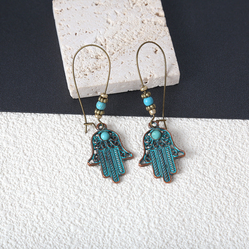 Bohemian Turquoise Earrings
