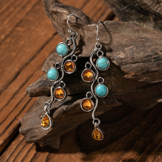 Bohemian Turquoise Earrings