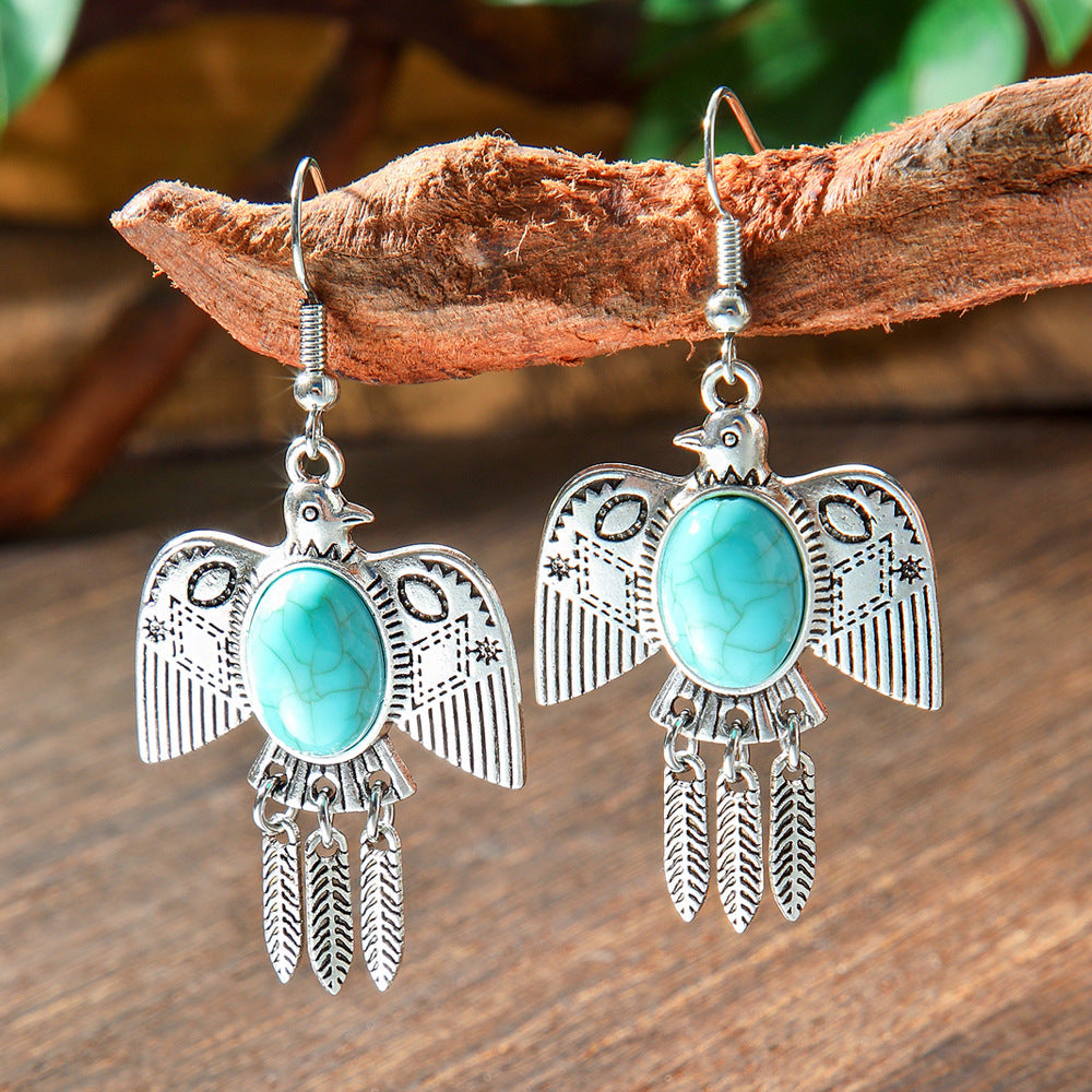 Bohemian Turquoise Earrings